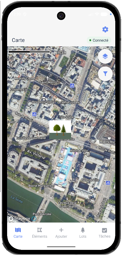 Timbtrack — application mobile